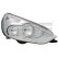 Headlight right 20-11503-05-2 TYC, Thumbnail 2