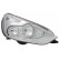 Headlight right 20-11503-05-2 TYC