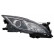 Headlight right 20-11529-15-2 TYC, Thumbnail 2