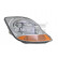 Headlight right 20-11541-05-2 TYC, Thumbnail 2