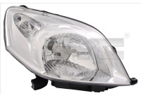 Headlight right 20-11811-05-2 TYC