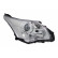 Headlight right 20-11927-15-2 TYC