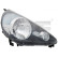 Headlight right 20-1193-06-2 TYC, Thumbnail 2