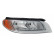 Headlight right 20-11949-15-2 TYC