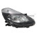 Headlight right 20-12117-05-2 TYC, Thumbnail 2