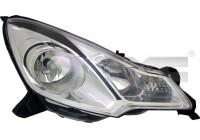 Headlight right 20-12257-15-2 TYC