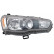 Headlight right 20-1301-05-2 TYC