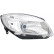 Headlight right 20-1501-05-2 TYC