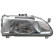 Headlight right 20-3225-45-2 TYC, Thumbnail 2