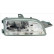 Headlight right 20-5371-08-2 TYC, Thumbnail 2