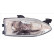 Headlight right 20-5423-08-2 TYC, Thumbnail 2
