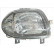 Headlight right 20-5491-08-2 TYC, Thumbnail 2