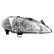 Headlight right 20-5999-05-2 TYC