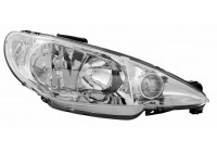 Headlight right 20-6155-05-2 TYC