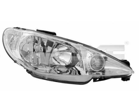 Headlight right 20-6155-35-2 TYC, Image 2