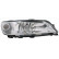 Headlight right 20-6181-05-2 TYC, Thumbnail 2