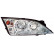 Headlight right 20-6245-05-2 TYC