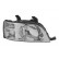 Headlight right 2565962 Van Wezel