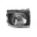 Headlight right 3242942 Van Wezel