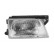 Headlight right 3730942 Van Wezel