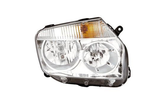 Headlight right 4x2 H7+H1 +/-ElektrischReg. 1555962 Van Wezel