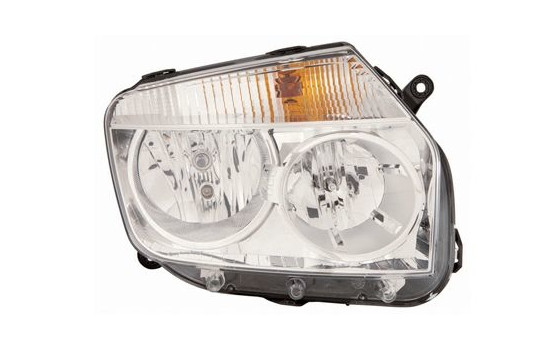 Headlight right 4x2 H7+H1 +/-ElektrischReg. 1555962 Van Wezel, Image 2