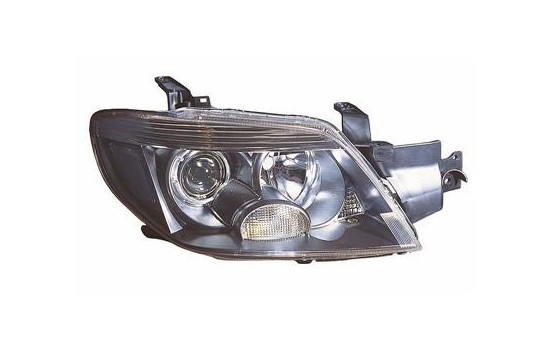 Headlight right BLACK from 6/'04 3271962 Van Wezel