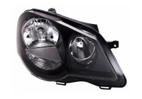 Headlight right black (GTi) 5828964 Van Wezel