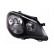 Headlight right black (GTi) 5828964 Van Wezel