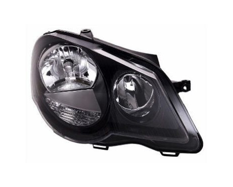 Headlight right black (GTi) 5828964 Van Wezel, Image 2
