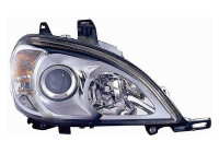 Headlight right from 10/'01 H7+H7 3086964 Van Wezel