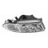 Headlight right from 3/'99 SMOKED 3226964 Van Wezel
