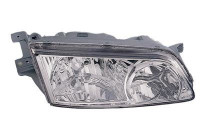 Headlight right from '02 H7+H1 Clear Glass 8271944 Van Wezel
