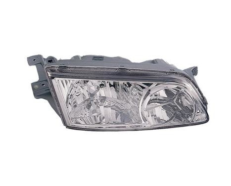 Headlight right from '02 H7+H1 Clear Glass 8271944 Van Wezel