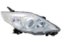 Headlight right from '08 H7+HB3 +Elinks Mot.Chrome 2762966 Van Wezel
