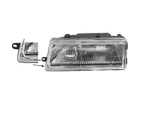 Headlight right from '96 +/- electric 4932962 Van Wezel, Image 3