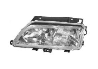 Headlight right from '98 H1+H1 0939964 Van Wezel
