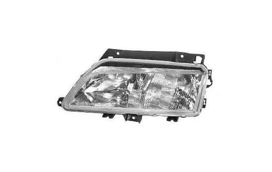 Headlight right from '98 H1+H1 0939964 Van Wezel