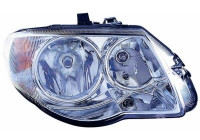 Headlight right from 4/'04 including actuator 0734962 Van Wezel