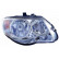 Headlight right from 4/'04 including actuator 0734962 Van Wezel