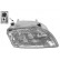 Headlight right from 4/'91 HYDRAUL.REG. VALEO 085247
