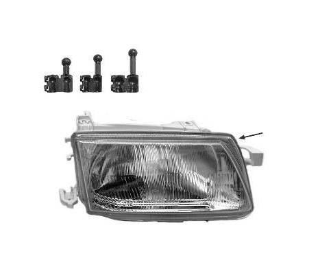 Headlight right from 9/'94 +/-Elinks REG. 3735942 Van Wezel