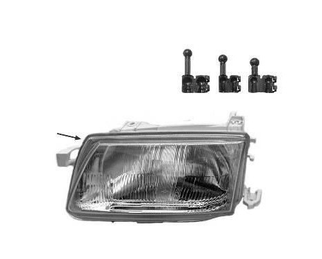 Headlight right from 9/'94 +/-Elinks REG. 3735942 Van Wezel, Image 3
