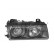 Headlight right From 9/'94+ NOT COMPACT H7+H7 0640966 Van Wezel