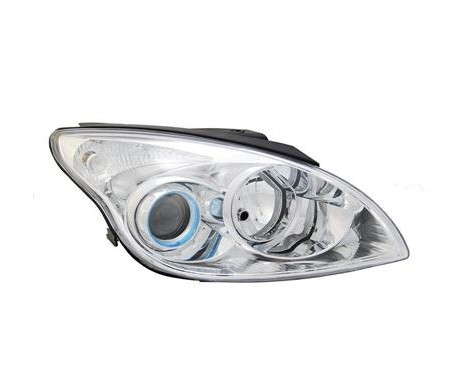 Headlight right H1+H7 including actuator 8207962 Van Wezel