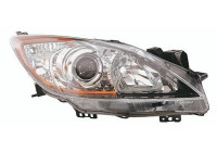 Headlight right H11+HB3 including actuator 2738962 Van Wezel