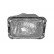 Headlight right H4 3070942 Van Wezel
