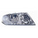 Headlight right H7+H1 7622962 Van Wezel