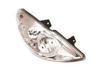 Headlight right H7+H1 +electric 3799962 Van Wezel