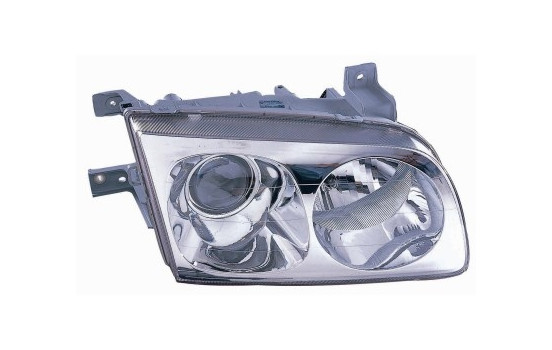 Headlight right H7+H1 +/-electric 8241962 Van Wezel